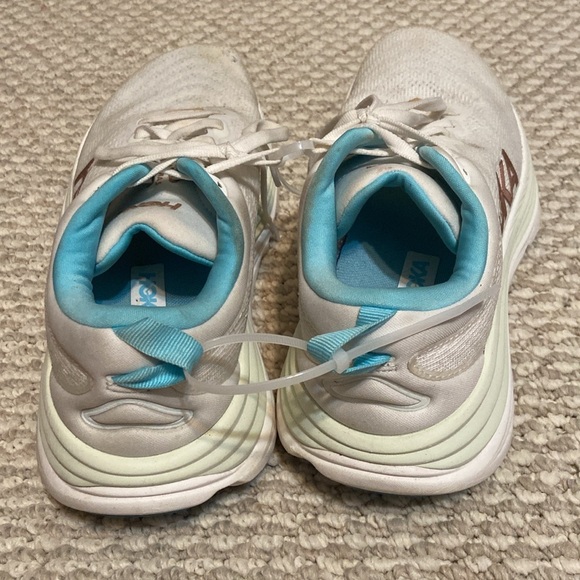 Hoka One One Bondi 8 Women's Size 8.5 B Frost Rose Gold Shoes 1127952 FTRS - Picture 3 of 9